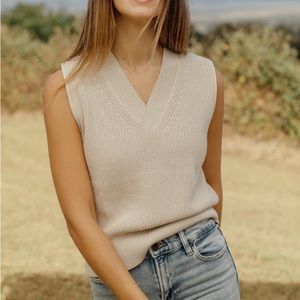 Abington Vest - Cream